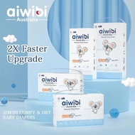 AIWIBI Comfy Dry Baby Diapers Tape (S/M /L /XL)