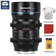 【Official Shipment】 SIRUI 35Mm F1.8 1.33X Anamorphic Lens Cinema Lens For M43 Sony E Canon RF EF-M MFT/APS-C Cameras