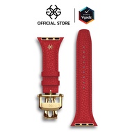 Golden Concept สายนาฬิกาสำหรับ Apple Watch 40/41/42mm รุ่น Full-Grain Leather