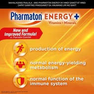 Pharmaton Energy+ Ginseng G115 Vitamins, Minerals, Boosts Energy Stamina 10 Tablets