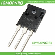 5pcs SPW20N60S5 TO 247 20N60S5 TO247 SPW20N60 20N60 N channel FET 600V 20A