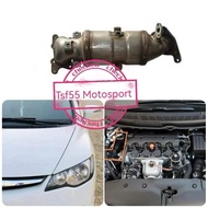 Honda Civic SNA Fd Fd1 1.8 / Crv Swa Re1 2.0 Car Exhaust Manifold Euro 4 Ceramic Catalyst Catalytic 