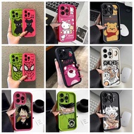 Casing Realme 12 5G 12X 5G C65 4G C65 5G Shell lembut anti drop tebal gaya berbilang silikon