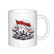 Indonesia Flag Garuda Independence, Indonesia, Garuda Indonesia Coffee Mug