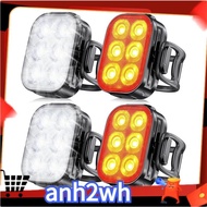 【A-NH】Bike Lights Bike Front Rear Light for Night Riding, Bike Light for Night Riding, Bike Front and Tail Light