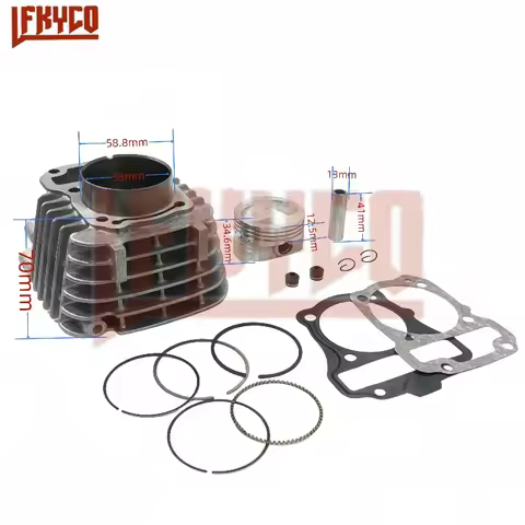 Motorcycle 55mm Cylinder Kit Set Motor for Honda Cross Super Cub 110 C110 NBC110 Wave110i AFS110 EFI