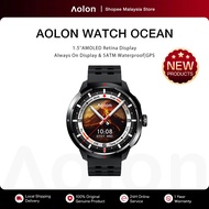 Aolon Ocean Smartwatch GPS Swimming 5ATM Waterproof  ChatGPT AOD 6 Sports Health Smartwatch For Men