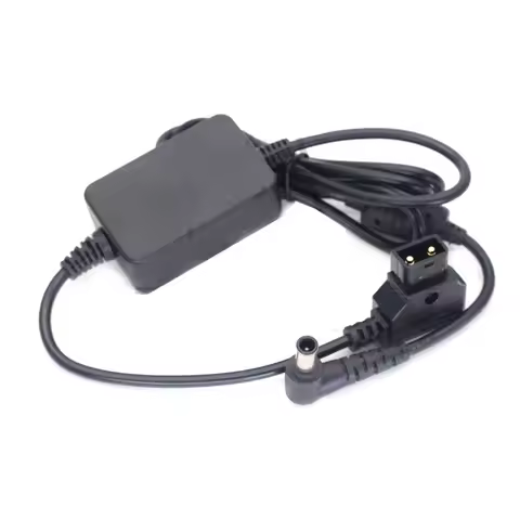 New 18V D-tap to DC Power Supply Cable for Sony PXW-FX9 PXW-FX6 Cinema Video Camera
