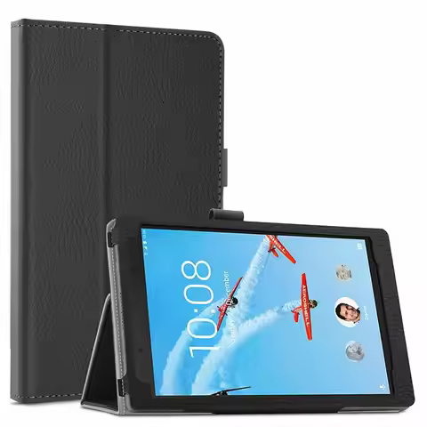 Case For Lenovo Tab 4 8 Plus 2017 Flip Litchi PU Leather Cover for Lenovo Tab4 8 Plus M8 FHD E8 TB-8