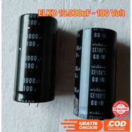 ELCO CAPACITOR ELKO 10000UF 10,000 UF 100V 100 ORIGINAL NICHICONVOLT