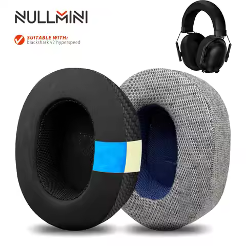 Nullmini Earpads Suitable for Razer Blackshark V2 Hyperspeed Headphones Replacement Ear Cushion Pads