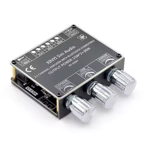 XY-E30H 2.1-channel For Bluetooth audio amplifier board module High-low pitch heavy subwoofer APP