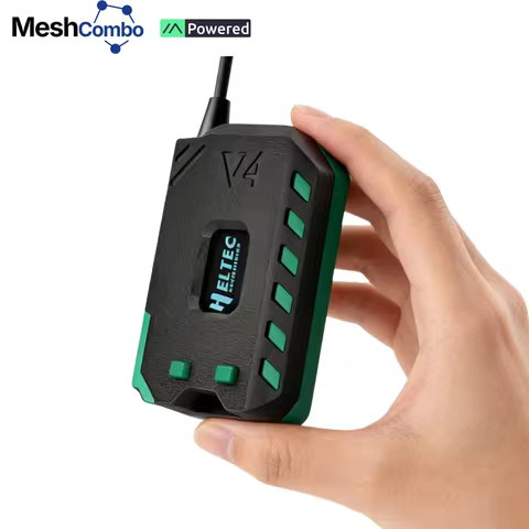 New Meshtastic Heltec V4 0.96inch OLED Solar Powered LoRa 32 Dev-Board Case With Battery GPS ESP32 W