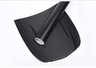 TOTMOX Black Carbon Fibre Vinyl 3D Sticker DIY Wrap Film Protection Waterproof Roll Sticker High Glo
