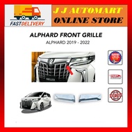 Toyota Alphard AGH30 2018 2021 Modellista Front grille grill chrome garnish