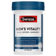 Swisse Ultiboost Men's Vitality (Maca + Oyster + Kangaroo) 120 Tablets