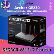TP-Link Archer GE230 BE3600 Wi-Fi 7 Gaming Router 3600Mbps | 2882Mbps 5Ghz | 688Mbps 2.4Ghz |  2.5G 