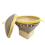 Boboko Basket Rice Container Bamboo Rice Container Bamboo Ceting Boboko 22cm