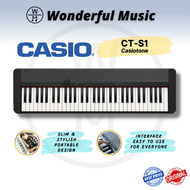 Casio Casiotone CT-S1 61-key Portable Keyboard, Black