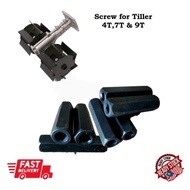 SHAFT SCREW for TILLER GRASS CUTTER SQUARE 4 teeth / 7 teeth / 9 teeth