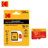 KODAK Chamera ใช้ได้กับไมโครการ์ด SD-32GB/64GB/128GB/256GB/512GB U3 UHS-I V30 A1ขนาด100MB/S พร้อมอะแ