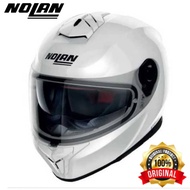 HELMET NOLAN N80-8 CLASSIC N-COM (005) METAL WHITE 100%ORIGINAL MADE IN ITALY HELMET NOLAN N80 METAL