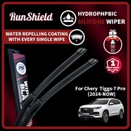 RunShield For Chery Tiggo 7 Pro Hydrophobic Coating Silicone Wiper Blade Car Windshield Wiper