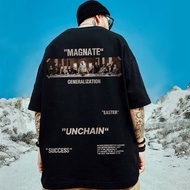 愛因斯坦最後的晚餐落肩短TEE Uniqlo同布料 AIRism科技材質