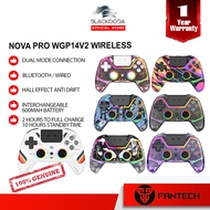 Fantech Gamepad Wireless Controller NOVA WGP14 /Fantech Nova Pro WGP14v2 For PS4 PC Android Bluetoot