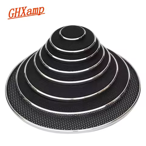 GHXAMP 1 inch 2 inch 3 inch 4 inch 5"inch 6.5"inch Tweeter Speaker Grill Mesh Enclosure Protective C