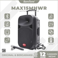 Speaker aktif portable baretone 15 inch 15mhwr wireless 15 mhwr