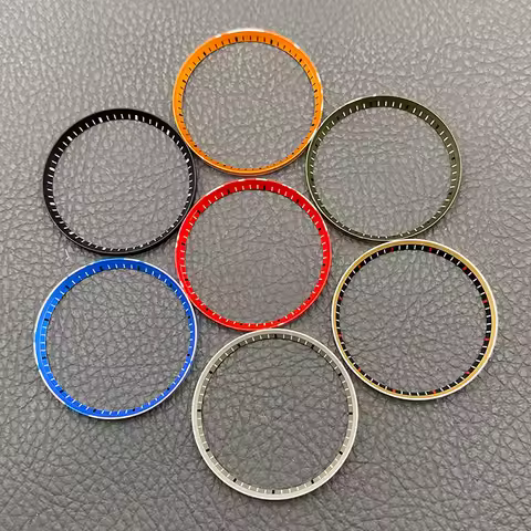 Mod 30.5*27.5mm Copper Watch Chapter Ring Free Combination Fits SKX007 SKX009 5 SRPD Diving NH35 Cas