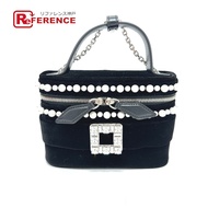 ROGER VIVIER 水晶與仿珍珠化妝包