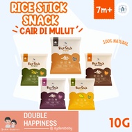 DOUBLE HAPPINESS RICE STICK BABY SNACK MOTOR SKILL MELT IN MOUTH 6MONTH+ [READY STOCK]