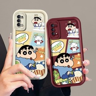 Cartoon Crayon Shin-chan Phone Case For OPPO Reno 4 Reno 4F Reno 5F Reno 7Z Reno 8Z Reno 8T OPPO F11