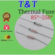 Rice Cooker Thermal Fuse 250V 10A142 165 167 172 175 184 192 216 240 10A 250V Thermal Fuse ( 150, 15
