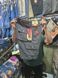Celana Cargo Pendek Pria Bahan Katun kanvas Celana Outdoor Pria Celana Cargo Basic Pria