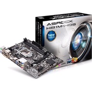 ASRock Micro ATX DDR3 1066 LGA 1150 Motherboard H81M-HDS