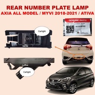Original Perodua Axia/New Myvi 2018 Year/Ativa Number Plate Light Lamp/License Lamp