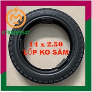[BÁNH XE] Vỏ xe đạp điện không ruột 14x2.50 - Lốp không săm xe điện 14 x 2.50