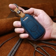 Audi Car Key Cover Authentic Top Layer Cow Leather Car Key Case For Audi A4 A6 Q3 Q5 Q8