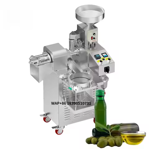 Commercial High Efficient 220v 380v 3450w 20kg Per Hour Oil Press Machine with Oil Filter