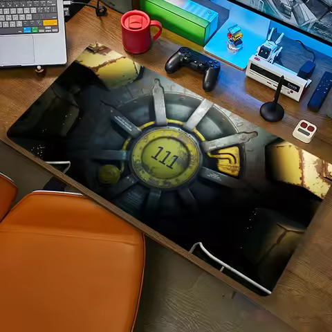 Game F-Fallouts 4 Mousepad Computer Office Game Table Mats XXL Rubber Anti-slip Gaming Keyboard Long