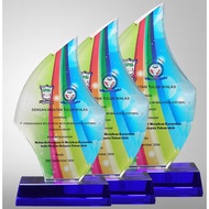 Crystal Award Plaque/Appreciation Plaque/Sales Achievement Plaque/Employee Award Plaque/Service Awar