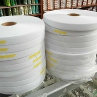 KATUN Plain White Cotton Ribbon Label 2cm 1.3cm 1cm 2 cm