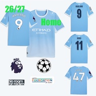 26/27 HAALAND soccer clothe man-city-Home jersey RODRIGO FODEN DUKU BERNARDO SEMENYO CHERKI ANDERSON
