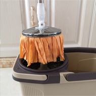 ST/🎫T1FIBuckskin Towel Rotating Mop Replacement Head Absorbent Household Hand Wash-Free Mop Head Universal Cotton Thread