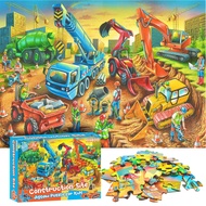 Jigsaw Puzzles for Kids Ages 3-5, 4-8, 6-8 Boys Girls - 60 Piece Construction Site - Large Piece Chi