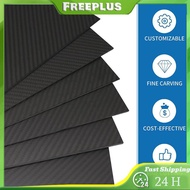 125mm X 75mm 3K Full Carbon Fiber Plate Panel Sheets 0.5mm 1mm 1.5mm 2mm 3mm Thickness Twill Composi