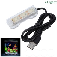 ELEGANT Fish Tank Light Aquarium Charging Aquarium LED Light Aquatic Plant Lamps LED Lighting Aquarium Lamps